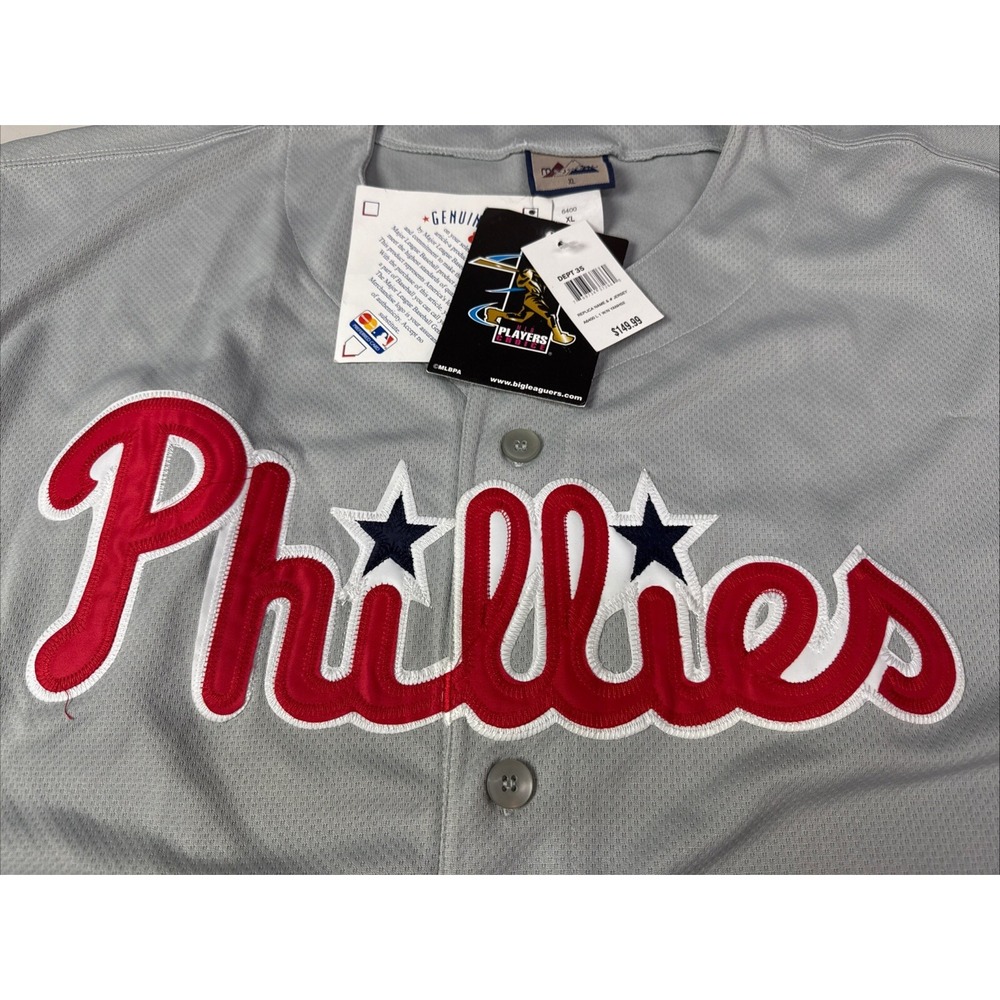 Philadelphia Phillies Baseball jersey mens size XL official majestic USA 2b - Picture 3 of 16